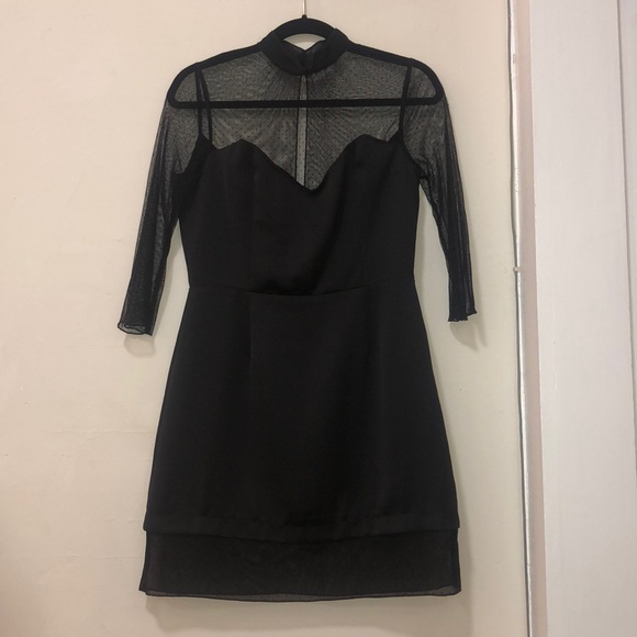 SAYLOR black cocktail dress size M - Picture 1 of 5